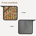 thumbnail image 2 of Pofeuu Dancing African Women Print Silicone Trivet Mats,Silicone Hot Pads for Kitchen, Silicone Trivets for Hot Pots and Pans, Silicone Hot Pad, 2 of 8
