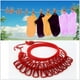 thumbnail image 4 of C Retractable Clothes Drying Rack Rope with 12 Clips Portable Clothesline Clothing Line for Laundry Drying Line Camping, 4 of 5