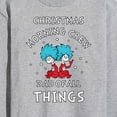 thumbnail image 3 of The Cat in the Hat - Christmas Morning Crew Dad - Men's Long Sleeve T-Shirt, 3 of 5