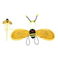thumbnail image 2 of Disfraz de abejorro y miel, disfraz de Halloween para niñas y niños, disfraz de fantasía, diadema de ala de para fiesta temática de de Fernando Disfraz de abeja, 2 of 8