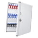 thumbnail image 5 of Caja organizadora de almacenamiento para llaves, montada en la pared, con ganchos, de aluminio. 72 Posición clave, 5 of 9