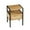 Natural, variant on Kepooman Nightstand, Set of 2 Nightstand Side Table End Table, Wood Bedside Tables with 2 Drawers for Bedroom, Black