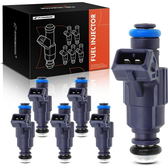 A-Premium Fuel Injectors Compatible with Ford Explorer 2002-2003, Ranger 2001-2003 & Mazda B4000 2001-2003 & Mercury Mountaineer 2001-2003, V6 4.0L, Replace# 0280156029, 822-11138