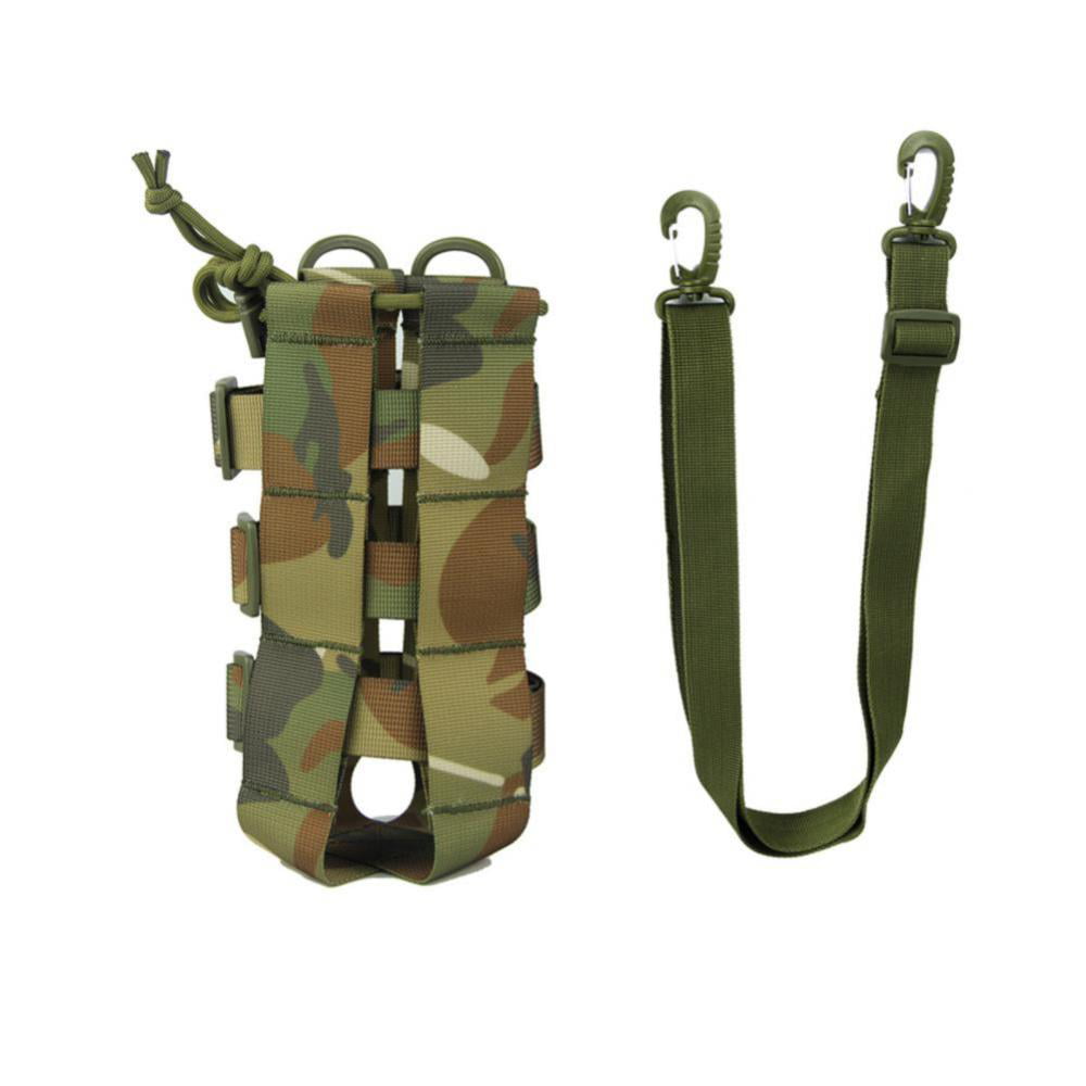 Details about   WOSHI Men Women Cellphone Pack Hiking Adjustable Strap Water Cup Cage Phone... 