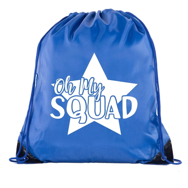 Cheer Bags, Pom Pom and Cheerleader drawstring Backpacks, Cheerleader