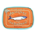 thumbnail image 1 of Bolsa de cosméticos con lata de sardinas Bolsa de maquillaje con sardinas enlatadas, 1 of 4