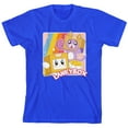 thumbnail image 1 of LankyBox Boxy & Foxy avec Nourriture T-Shirt Bleu pour Enfants, 1 of 2
