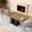 Brown, variant on 63″–79″ Extendable Round Dining Table for 6-8, Modern Dining Table with Removable Leaves, Kitchen Table with Hidden Space for Kitchen Living Room, White