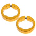 thumbnail image 1 of Bike Handlebar Ring for Fixing Grips Securely 2Pcs Golden, 1 of 4