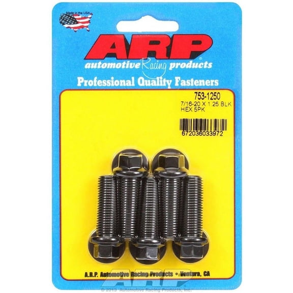 Arp Bolt Kit - 6pt. (5) 7/16-20 x 1.250