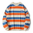 thumbnail image 2 of Mens Spring And Autumn Fashion Casual Basic Long Sleeve Round Neck Hatless Sweater, 2 of 3