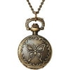 Darice Butterfly Lid Pocket Watch