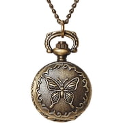 Darice Butterfly Lid Pocket Watch