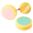 thumbnail image 4 of Esponja de depilación indolora, diseño de doble cara con superficies exfoliantes y lubricantes, reutilizable para la depilación corporal, 4 of 7