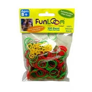 Fun Loom Christmas Sparkle Rubber Bands Refill, 300 Pack