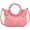 Rose, variant on Kukuzhu Women Top Handle Bag PU Leather Tote Bag Fashion Crossbody Bag Casual Shoulder Handbag Hobo Clutch Purse