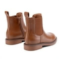 thumbnail image 5 of BURUDANI Girls Chelsea Ankle Booties Low-Heel Side-Zip Fashion Boots for Toddler, Little & Big Kid, 5 of 6