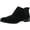 Black/Black, variant on DR SCHOLLS Womens Brown Lug Sole Stretch Real Cute Slip On Booties 6 M