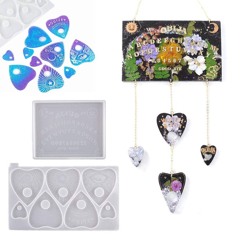 Resin Molds Jewelry Making Divination Board Mold Mould Planchette Ouija Board 