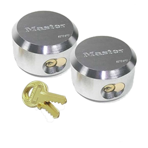 Master Lock Round Die-Cast Padlock 2-7/8 In. Body Ka10G501