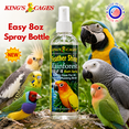 thumbnail image 4 of Kings Cages Rainforest Mist Feather Shine Bath Spray For All Birds 8oz, 4 of 7