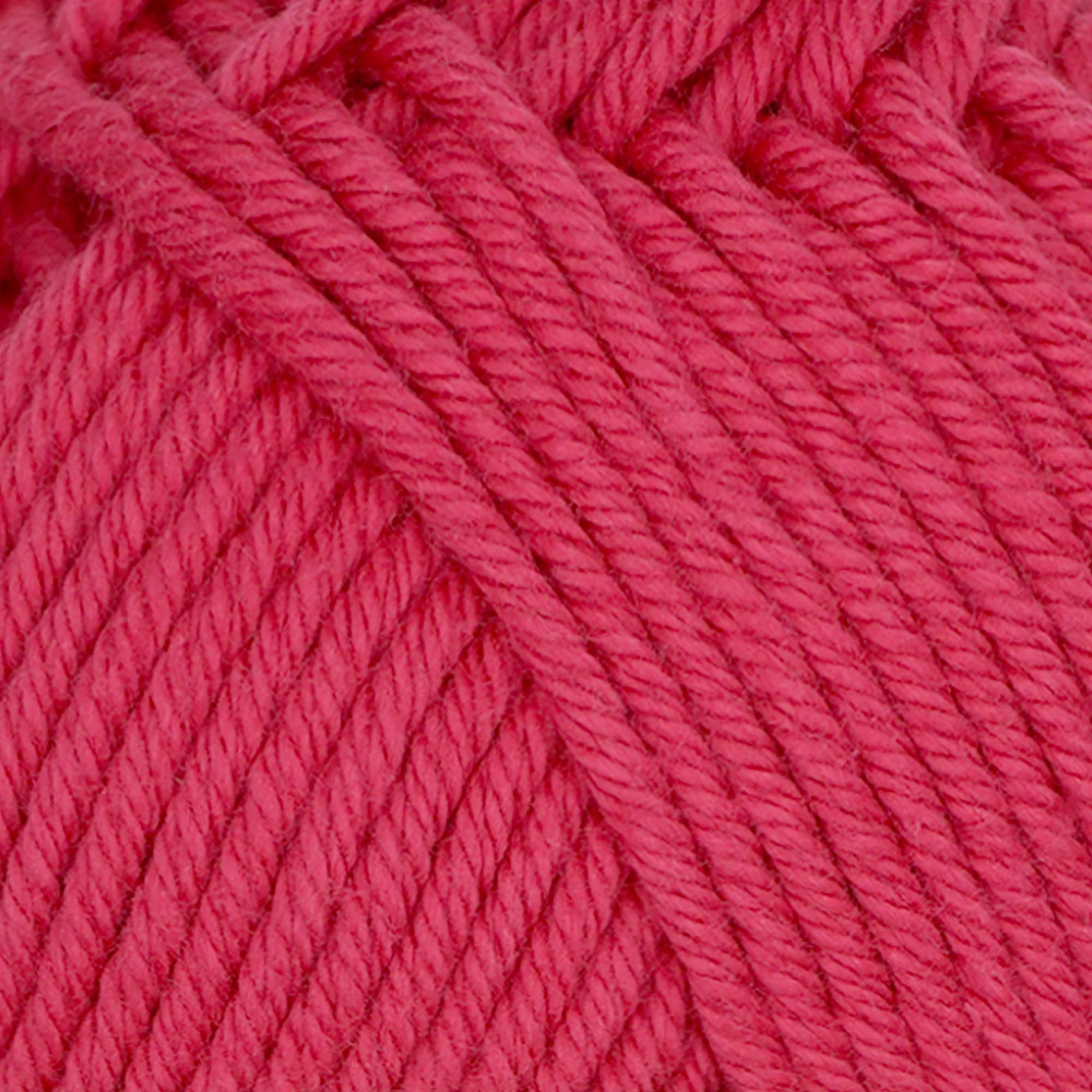 JubileeYarn Dainty Light Yarn - 100g/Skein Worsted Weight Cotton - 008 Rosy Blush - 4 Skeins
