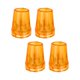 thumbnail image 3 of 4 Piezas Puntas de Muleta Fernando Accesorios Antideslizante Durable Heavy Duty Agujero Amarillo 25 mm, 3 of 8