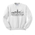 thumbnail image 1 of Skyline Argentina Sweatshirt Unisex Large White, 1 of 5