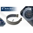 thumbnail image 4 of Go Kart Mini Bike 4'' Brake Band & Pin Kit For 4" Drum Fits For Go Cart ATV Mini Bike Brake Drum, 4 of 4