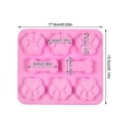 thumbnail image 2 of Dog Treat Molds Silicone, Puppy Paw and Bone Shaped 2 in 1 Non-Stick Baking Molds for Homemade Dog Treats Pudding Candy, 2 of 5