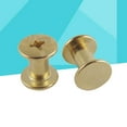 thumbnail image 3 of 120 Chicago Binding Screws Bookbinding Posts Binding Screw Phillips/Cross Head for Leather Handicrafts Decoration Decorating Document Book Photo Album Bookbinding, 3 of 9