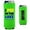 Bright Green, variant on I Pee In The Lake Magnetic Slim Can Coolie (Black)