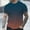 Gold, variant on Generic Men's Gradient T-Shirt Short Sleeve Tee Shirt Slim Fit Muscle Crew Neck Casual Summer Tops Fashion Streetwear