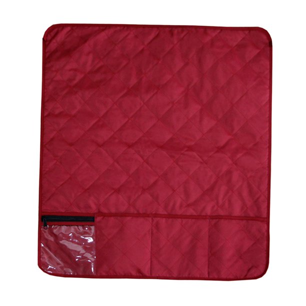 Almacenamiento Durable Multifuncional Accesorios convenientes Coser Cubierta de vino tinto Zulema Máquina de coser