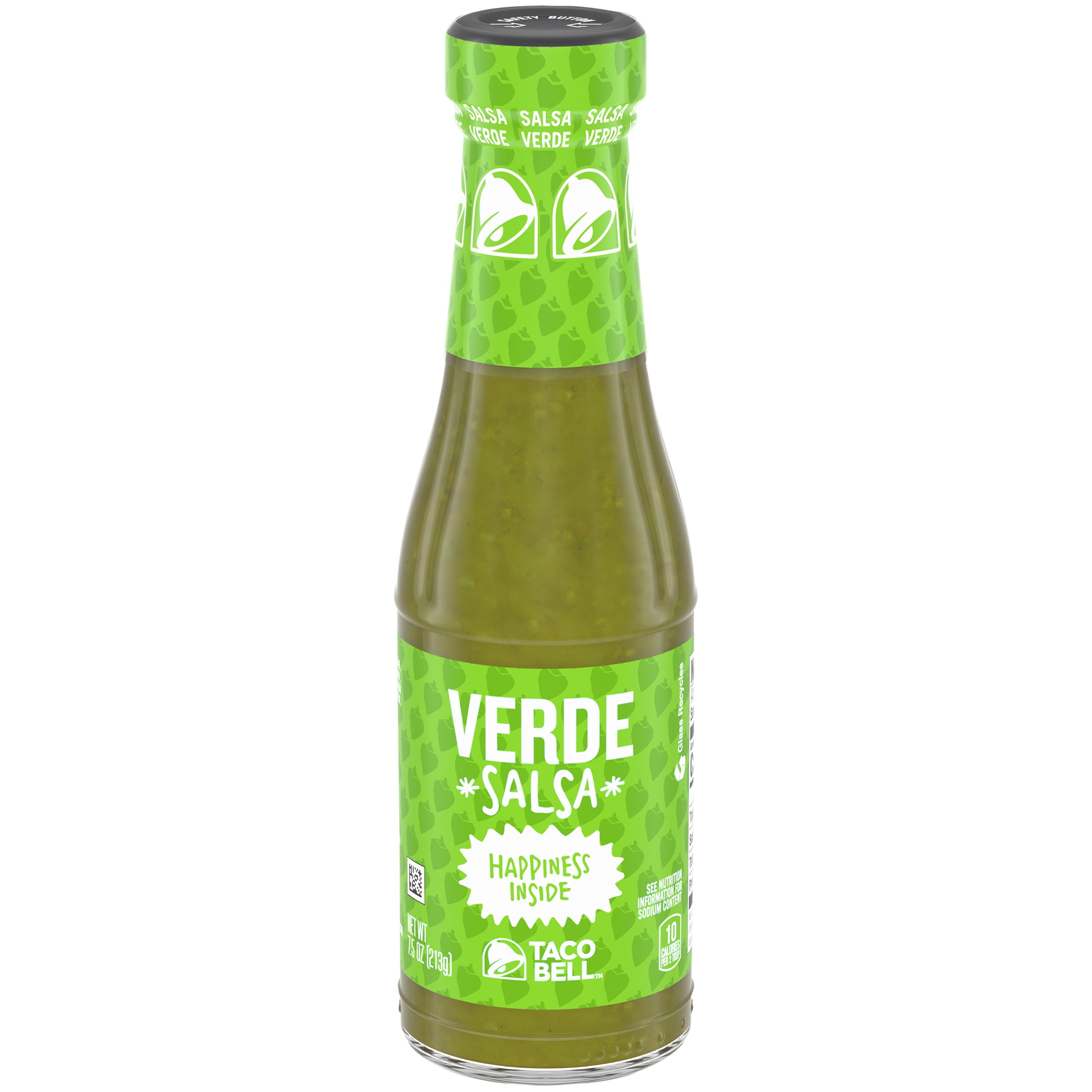 Taco Bell Verde Salsa, 7.5 oz Bottle - Walmart.com - Walmart.com