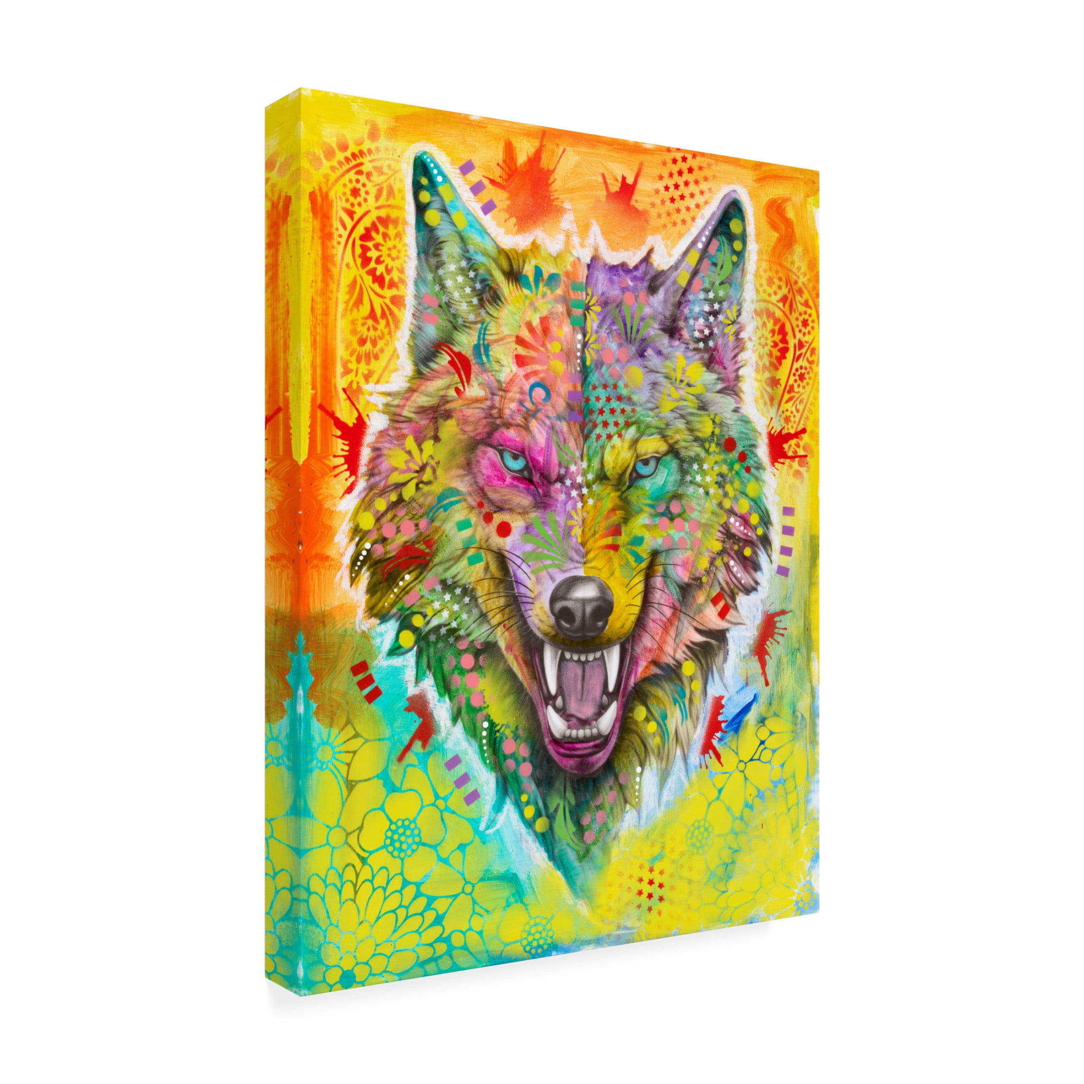 Canvas Wall Art - Dean Russo- Exclusive 'Vengeance' Wall Art for Living Room, Bedroom, or Office Décor by Trademark Fine Art - 35 x 47 Inches