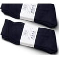thumbnail image 2 of Yacht & Smith 3 Pack Loose Fit Non-Binding Soft Cotton Diabetic Crew Socks, Bulk Value Pack, Size 9-11, 2 of 4