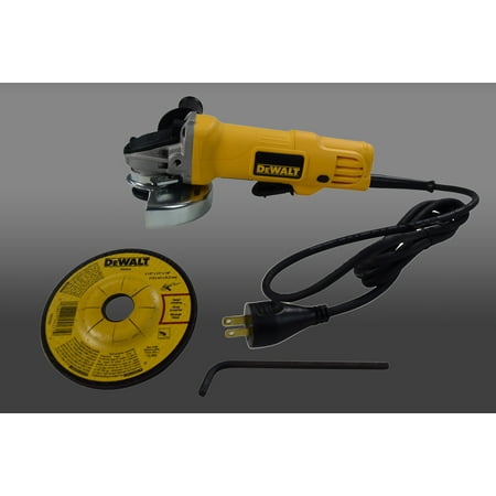DEWALT 4-1/2" 7-Amp Paddle Switch Small Angle Grinder DWE4012