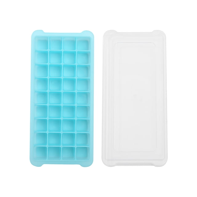 TIMIFIS Silicone Ice Tray 24/36 Ice Trays with Lids Stackable Ice Trays for Easy Release Ice Lattice