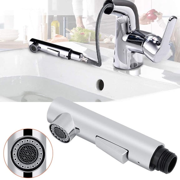 Kitchen Pull Out Faucet Sprayer Nozzle Sink Spray Shower Head Nozzle Replacement Tap Sprayer Shower Spray Head Water Tap