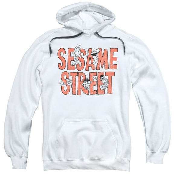 Sesame Street - In Letters - Pull-Over Hoodie - X-Large