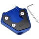 thumbnail image 1 of 1 Juego de almohadilla de placa de soporte de motocicleta de aleación de aluminio para SUZUKI GSX8S 2022-2023 con llave negro azul, 1 of 1