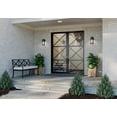 thumbnail image 3 of Z-1030 Collection 5" One-Light LED Black Small Modern Wall Lantern, 3 of 10