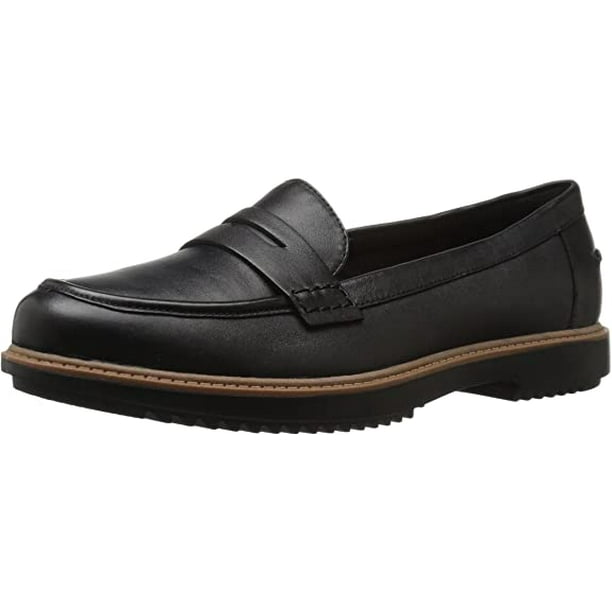 leather penny loafers for women