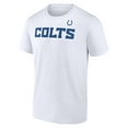 thumbnail image 2 of Men's  White Indianapolis Colts Hot Shot T-Shirt, 2 of 3