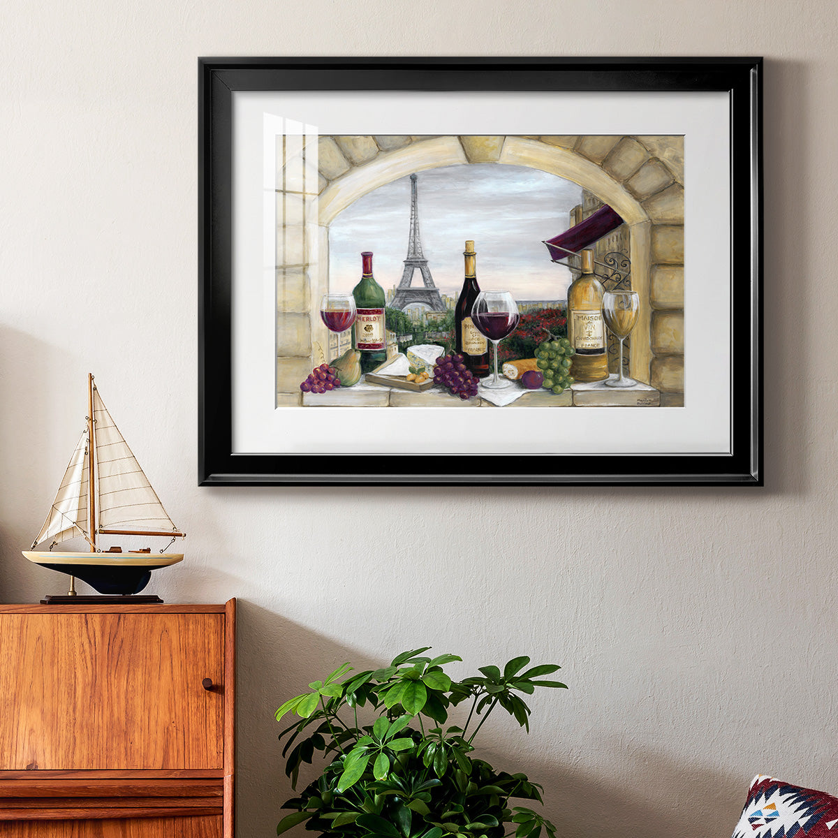 Paris Delight Premium Framed Print - Ready to Hang