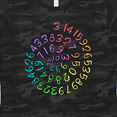 thumbnail image 4 of Inktastic Pi Day Pi Numerals in Rainbow Spiral Women's T-Shirt, 4 of 5