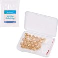 thumbnail image 2 of 30 PCS 18K Gold Plated Spacer Beads Metal Spacer Beads for DIY Jewelry Making Findings and Other Craft Work - 8x3mm Hollow Shape, 2 of 9