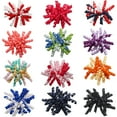 thumbnail image 2 of Nvzi 2 lazos para el pelo para niños y adolescentes, elásticos y rizados, para coletero, accesorios para el cabello, A14, 2 of 5