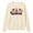 Beige, variant on Shadoumai Christmas Sweater Women Crewneck Long Sleeve Knit Sweatshirt Funny Graphic, Ribbed , Relaxed Fit, Cozy Knit Jumper Xmas Party Pullover,Christmas Clothes,Winter Oufit